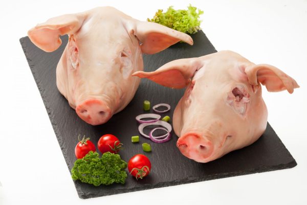Frozen Pork Head